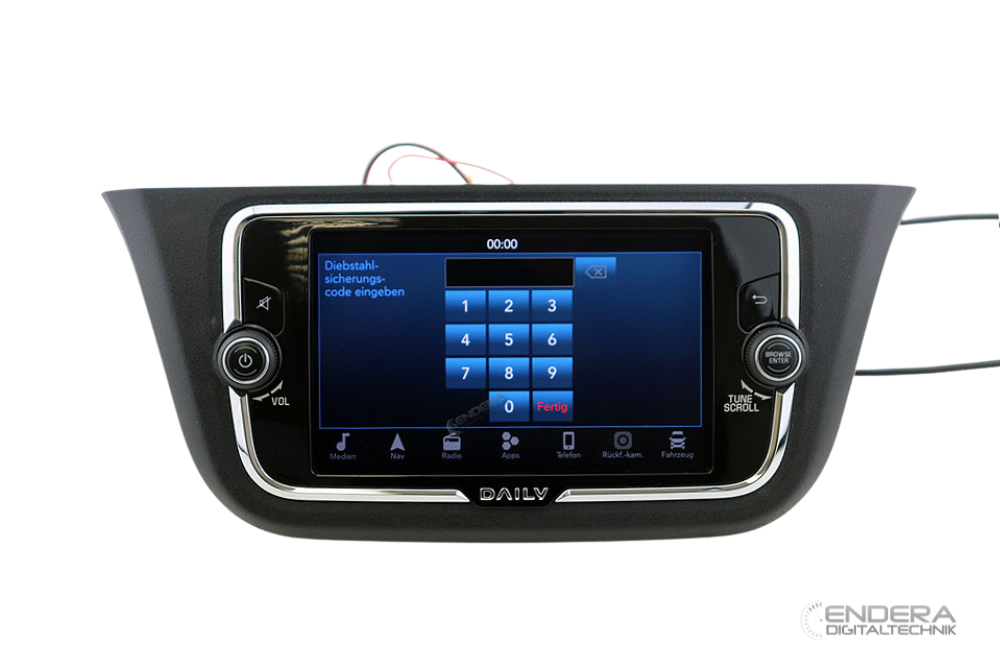 Iveco Daily Navi Display Problem?