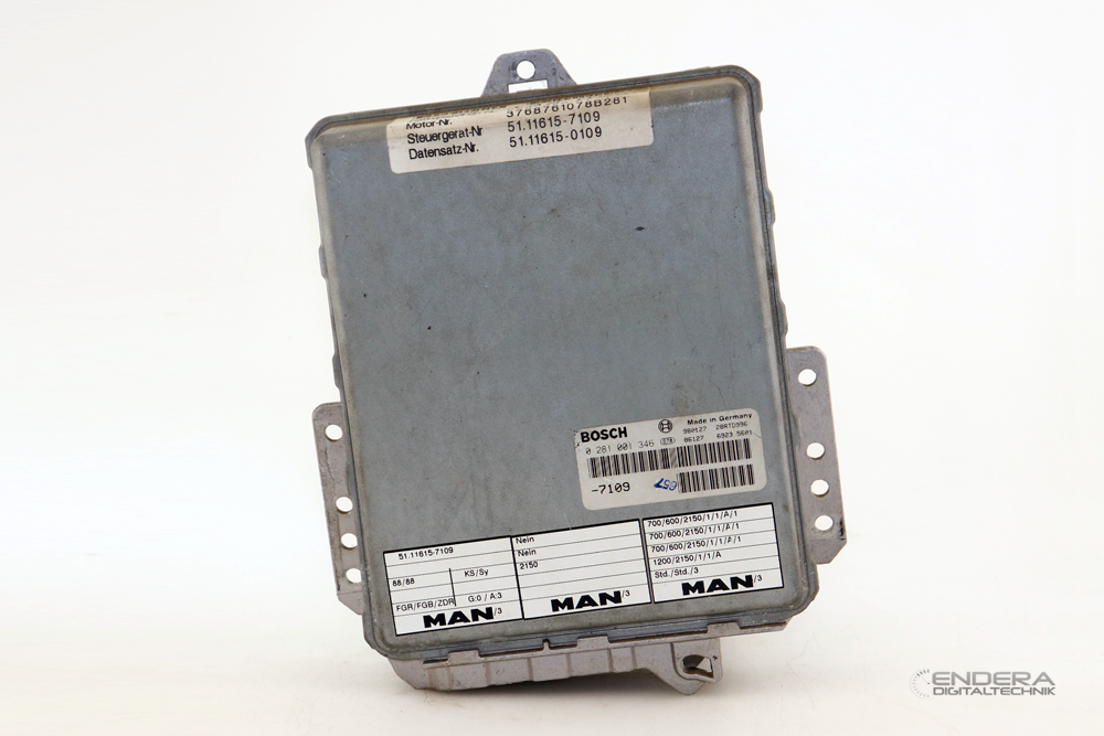 Reparatur von Motorsteuergeräten für MAN-Fahrzeuge