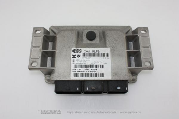 Motorsteuergerät Reparatur Peugeot 206