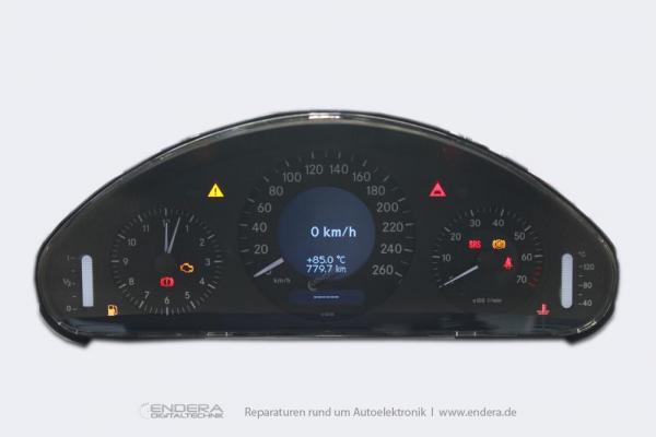 Geschwindigkeitsanzeige Reparatur Mercedes CLK W209