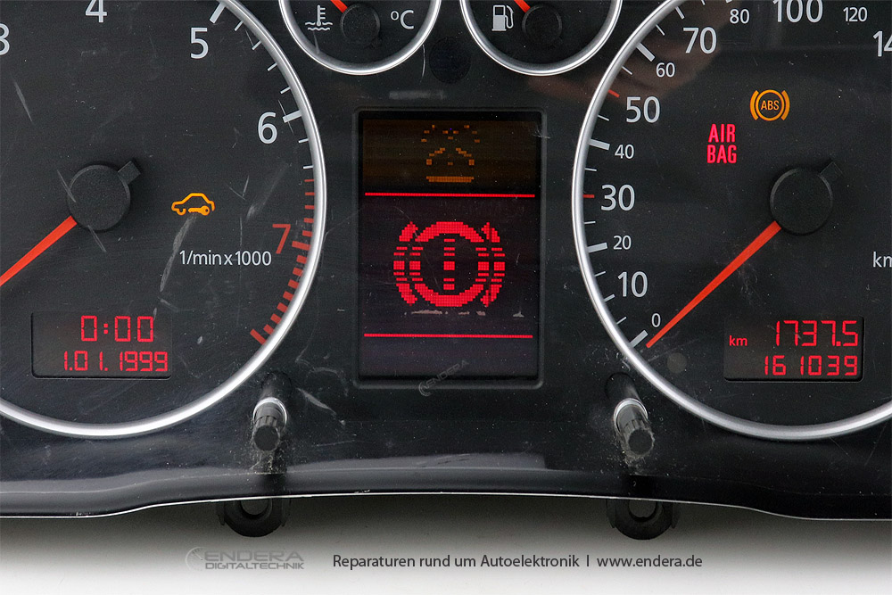 Pixelfehler FIS Reparatur Audi A4 B5