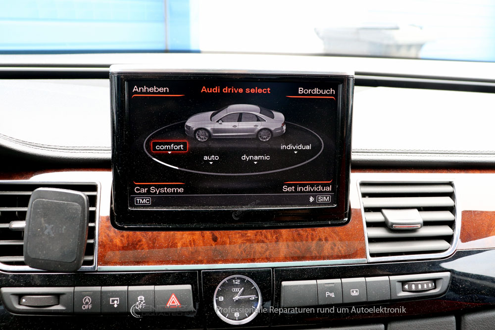 Navigation Reparatur Audi A8 4H