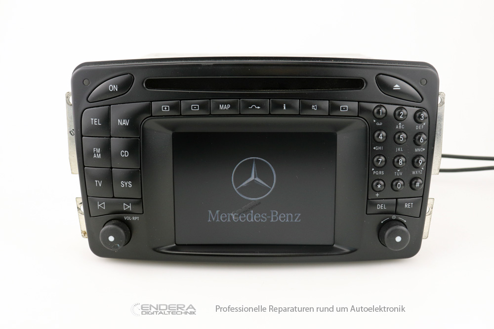 Navigation Reparatur Mercedes W203