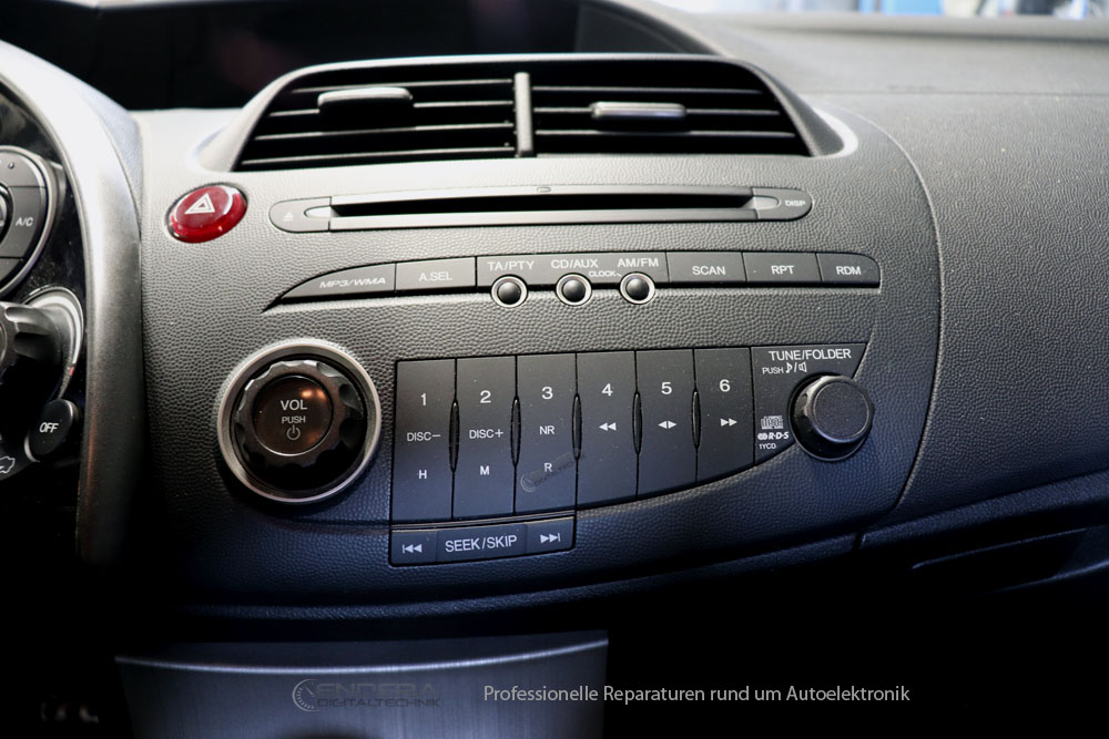 Radio Reparatur Honda Civic VIII