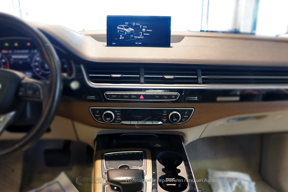 Navigation Display Ausfall Audi Q7 4M