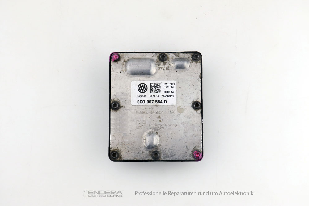 Haldex Allradsteuergerät Reparatur Skoda Octavia 5E